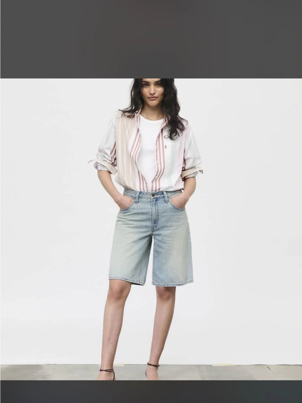 Levi's Baggy Dad Jorts Denim Shorts